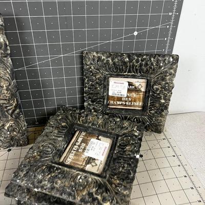 Heavy Resin Frames Rustic Stone Look!!!