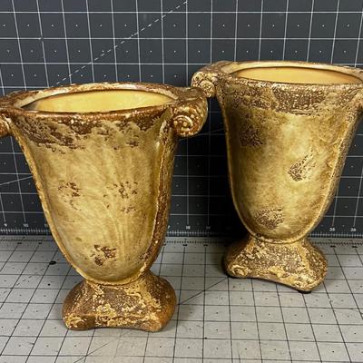 Terracotta Glazed Vases
