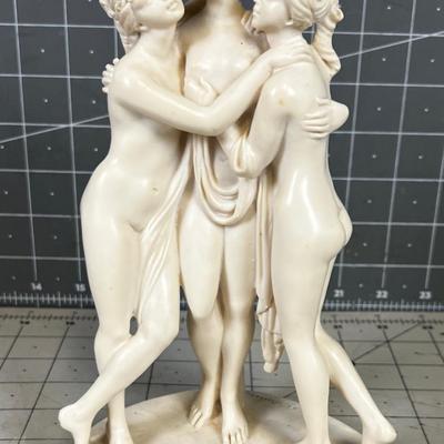 NUDES! A. Santini Resin Sculpture 