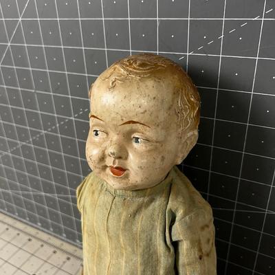 Trion Toy Co. Antique Bisque Doll 