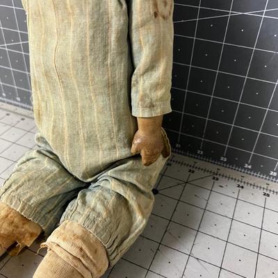 Trion Toy Co. Antique Bisque Doll 