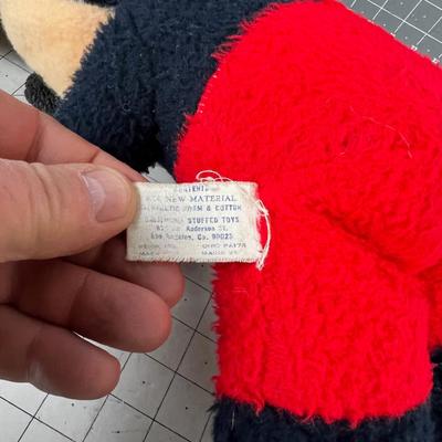 1960's Mickey Mouse Stuffed Doll 
