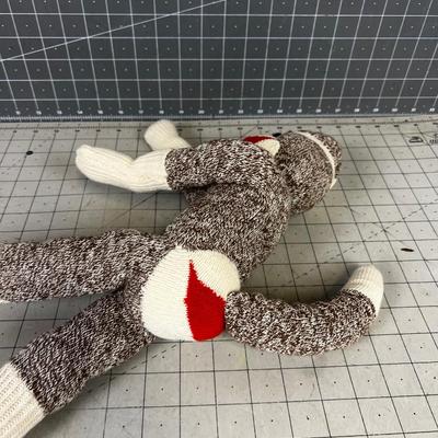 Vintage Handcrafted Sock Monkey