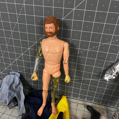 Vintage 12" GI Joe Lot, Figures Equipment, Clothing