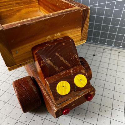 Wood Toy Truck 