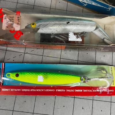 Vintage Lure Grouping A Rebel, Bomber 