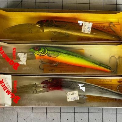 Vintage Bomber Lures Deep Running grouping B