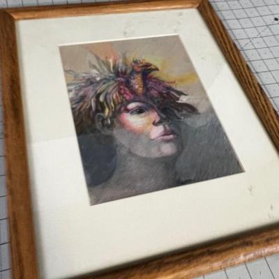 Pastel on Paper Signed "Rauson" ? 