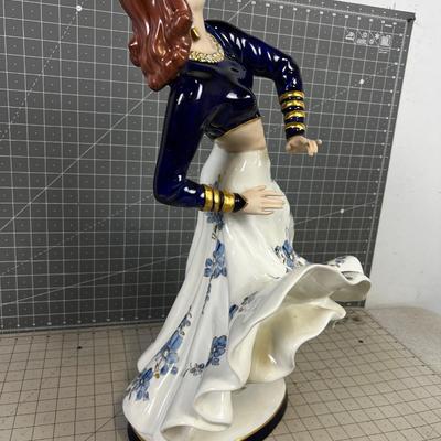 Royal DUX Art Deco Dancing Woman c.1920's