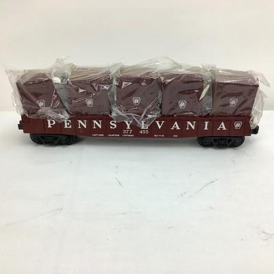 453 Pennsylvania M.T.H. Gondola Car with Containers NWOB