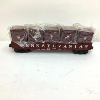453 Pennsylvania M.T.H. Gondola Car with Containers NWOB