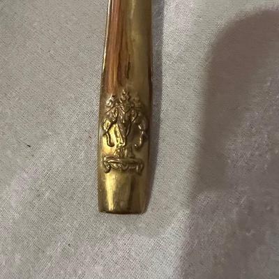 Brass Nickel Flatware for Eight (BS-MK)