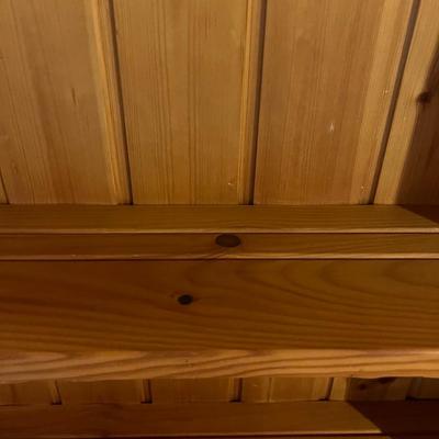 Distressed Two Piece Sideboard Hutch (BS-MK)