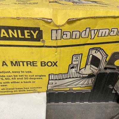 Stanley Miter Box and saw