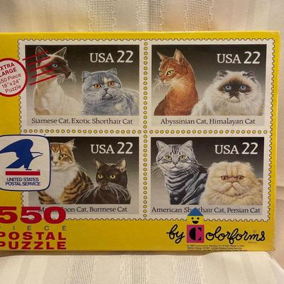 Collectors, USPS Cat Stamp puzzle #1