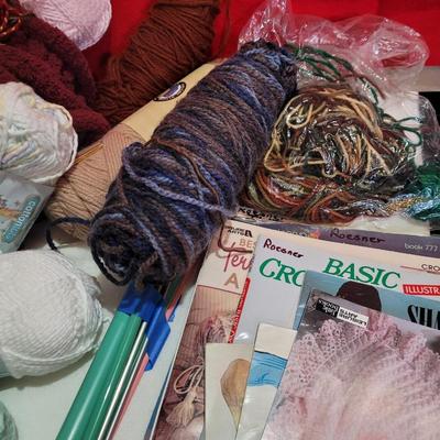 Knitting Yarn, Needles & Books
