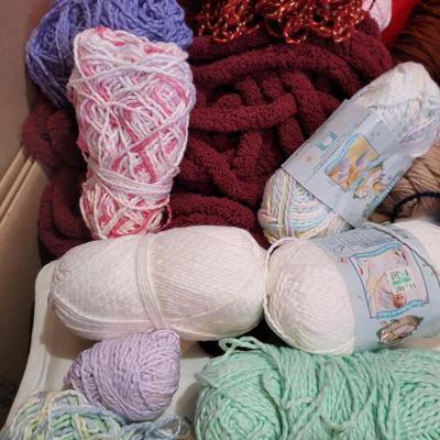 Knitting Yarn, Needles & Books