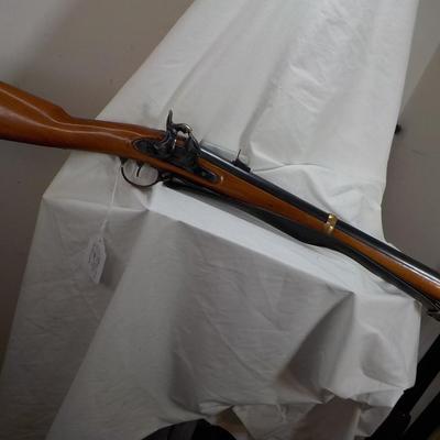 Antonio Zoli black powder, 58 cal. made in Italy, Haddom Ct. repro of +Zouave"est. $250 to $600.