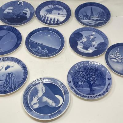 Set of 10 Royal Copenhagen Plates #6