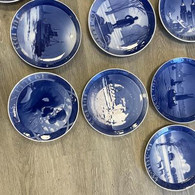 Set of 10 Royal Copenhagen Plates #9