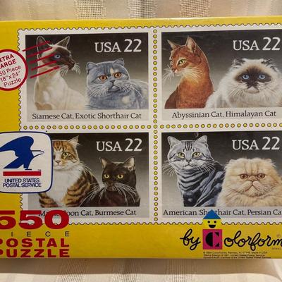 Collectors, USPS Cat Stamp Puzzle #2