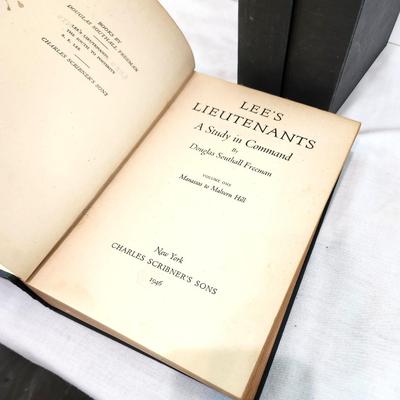 Lot #116  3 Volume Set - Lee's Lieutenants, 1946 Edition