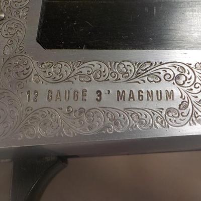 " Companion single shot SKEET 12 ga. Magnum shot gun, made in Italy.  Est.. $175 to $250.