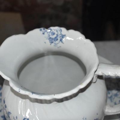Antique Pitcher and Bowl Set