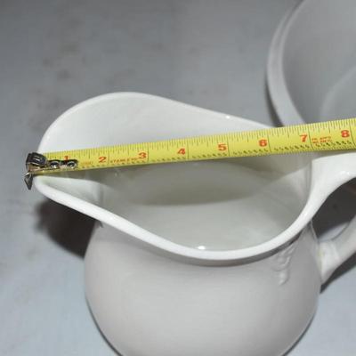 Pitcher & Bowl