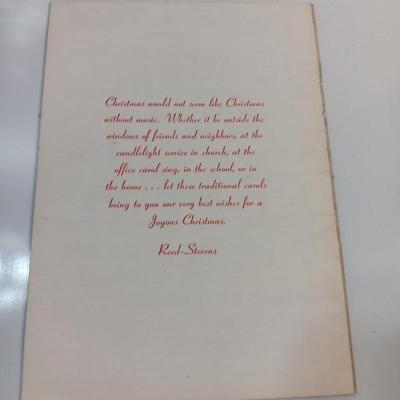 Vintage Christmas song books Piano and Carols