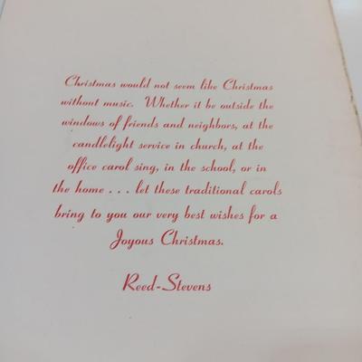 Vintage Christmas song books Piano and Carols