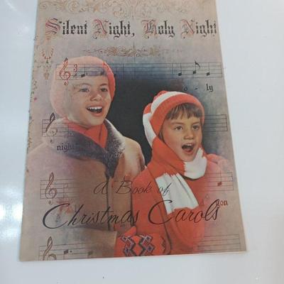 Vintage Christmas song books Piano and Carols