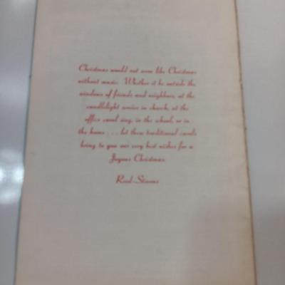 Vintage Christmas song books Piano and Carols