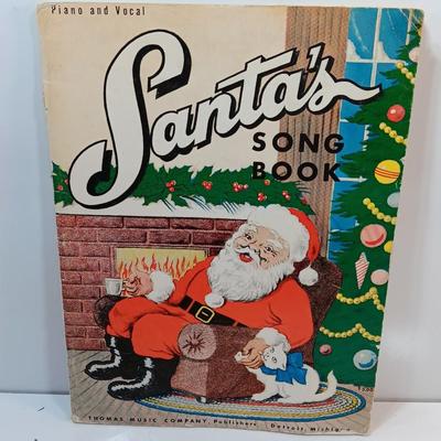 Vintage Christmas song books Piano and Carols