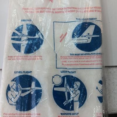 E-Z- Flyer Glider Styrofoam Glider New in package