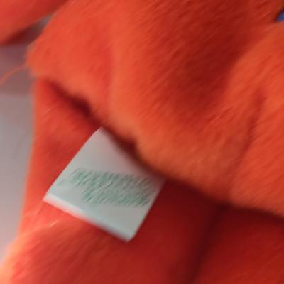 Two beanie like Salvin's Bammers collectible team bears - Broncos with a deck of football playing cards