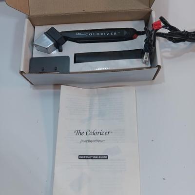 The Colorizer Heat Transfer wand for Foil art / crafts Complete new in box Heat Transfer Wand