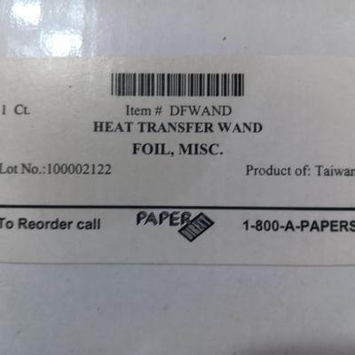 The Colorizer Heat Transfer wand for Foil art / crafts Complete new in box Heat Transfer Wand