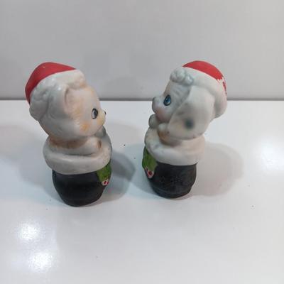 Vintage HOMECO kitten - puppy - and mouse in boots