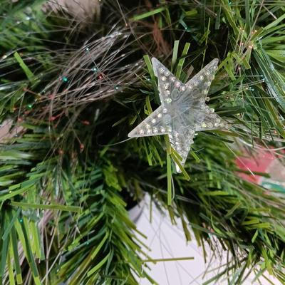 Working! Christmas Trimmeries Continuous color changes 2'.5" Fiber optic tree