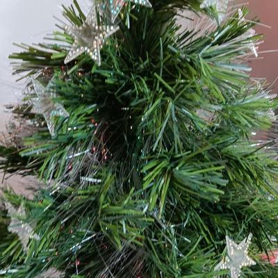 Working! Christmas Trimmeries Continuous color changes 2'.5" Fiber optic tree