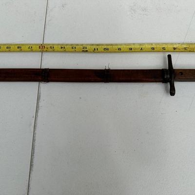 WWII EMPIRE OF JAPAN POLE BAYONET W/ SCABBARD