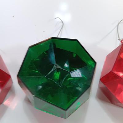Vintage Plastic Christmas Ornaments