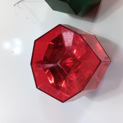 Vintage Plastic Christmas Ornaments