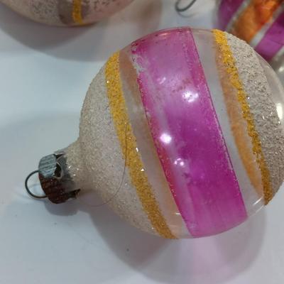 Vintage Christmas Ornaments glass