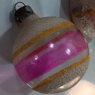 Vintage Christmas Ornaments glass