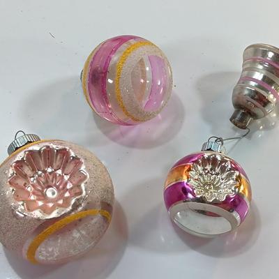 Vintage Christmas Ornaments glass