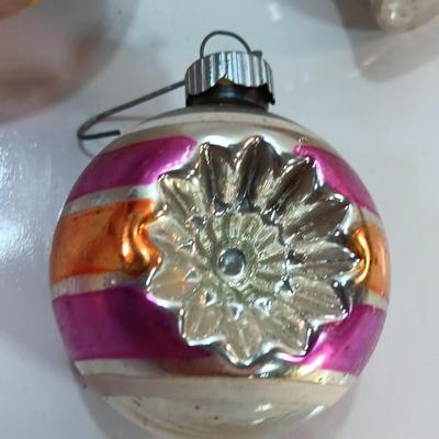 Vintage Christmas Ornaments glass