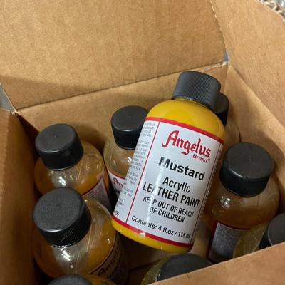 Shelf 43 Inventory Angelus Acrylic Leather Paint 325+ 4oz Bottles