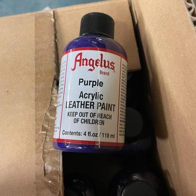 Shelf 45 Inventory Angelus Acrylic Leather Paint 350+ 4oz Bottles